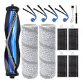 pour Ecovacs Accessoires Deebot X11 OmniCyclone/X11 Pro Omni/X11 Pro/X11/X9 Pro Omni/T80S Omni piece de substitut pour aspirateur1 brosse principale2 Brosse rotative4 brosses laterales4 filtres