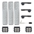 Tineco pour Accessoires Floor One Stretch S6/ S7 Stretch Ultra/Switch S6 Floor One Stretch i6/ i5 Stretch/ S9 Artist/ Switch S7 Stretch Detachees Nass Aspirateur3 Serpillere a Rouleau et 3 Filtre