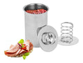 Multidepot A Presse Jambon Modele Numero 313015 Capacite 15 kg du viande Dimensions 17 x 10 x 10 cm Acier Inoxydable Argent
