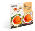 2 Lot Lekue Ustensiles pour Cuisson d'uf poche Acier Inoxydable Orange