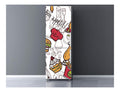 Frigo Sticker Oedim Bon Appetit Adhesif solide et economique Autocollant adhesif decoratif design elegant